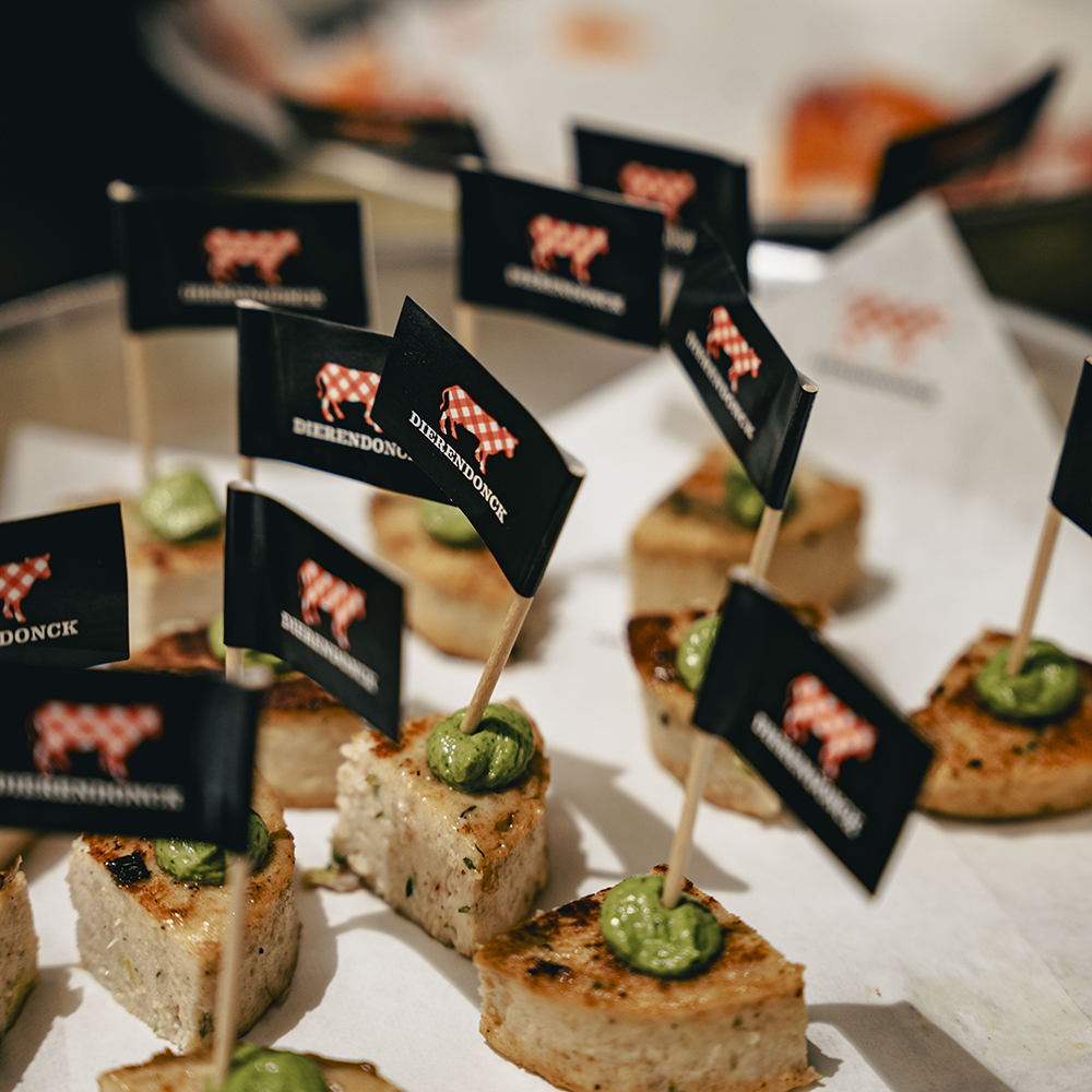 Dierendonck Bortier Galerie Tasting appetizers