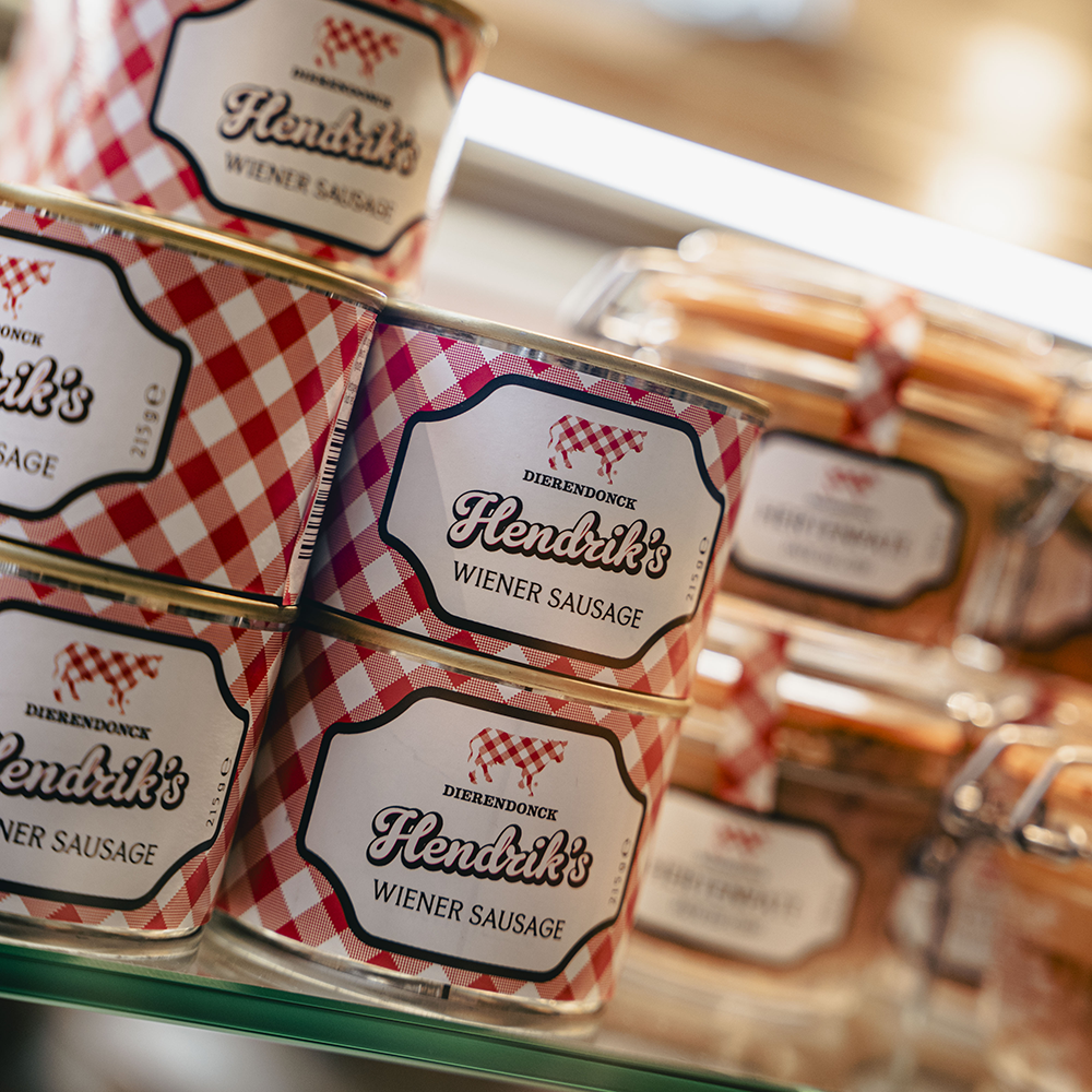 Dierendonck Bortier Galerie Wiener Sausage cans