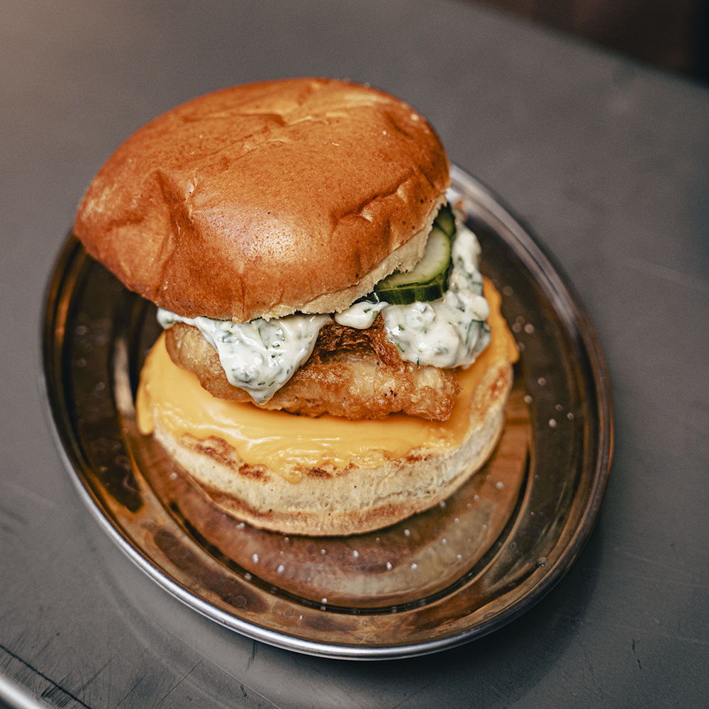 Polpo Cesar Lewandoski Seafood Burger