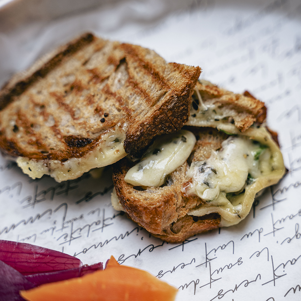 Soeurs Sélections fromages Bruxelles Cheese toast
