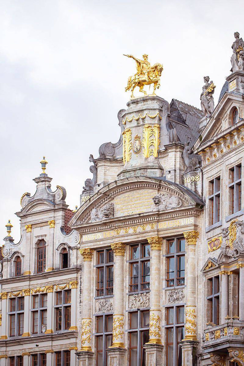 Maison Grand Place Front historical house architecture