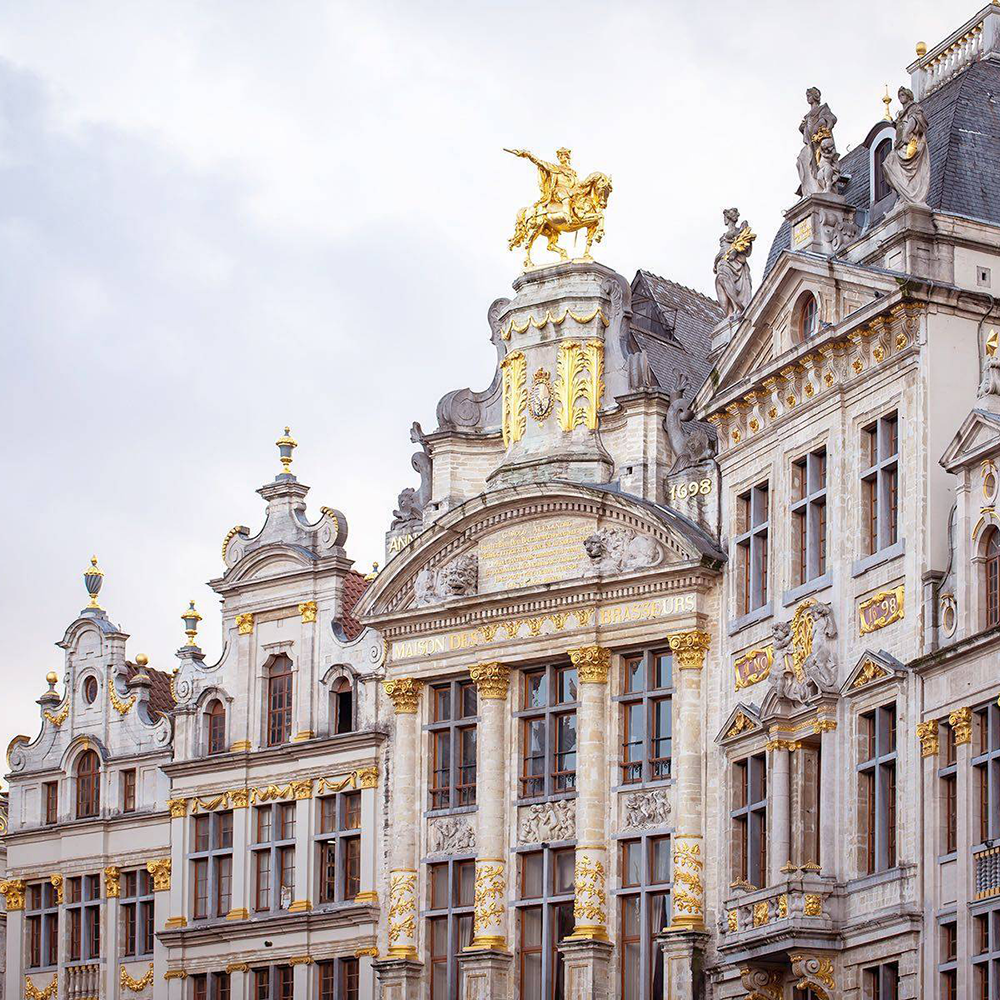 Maison Grand Place Front historical houses