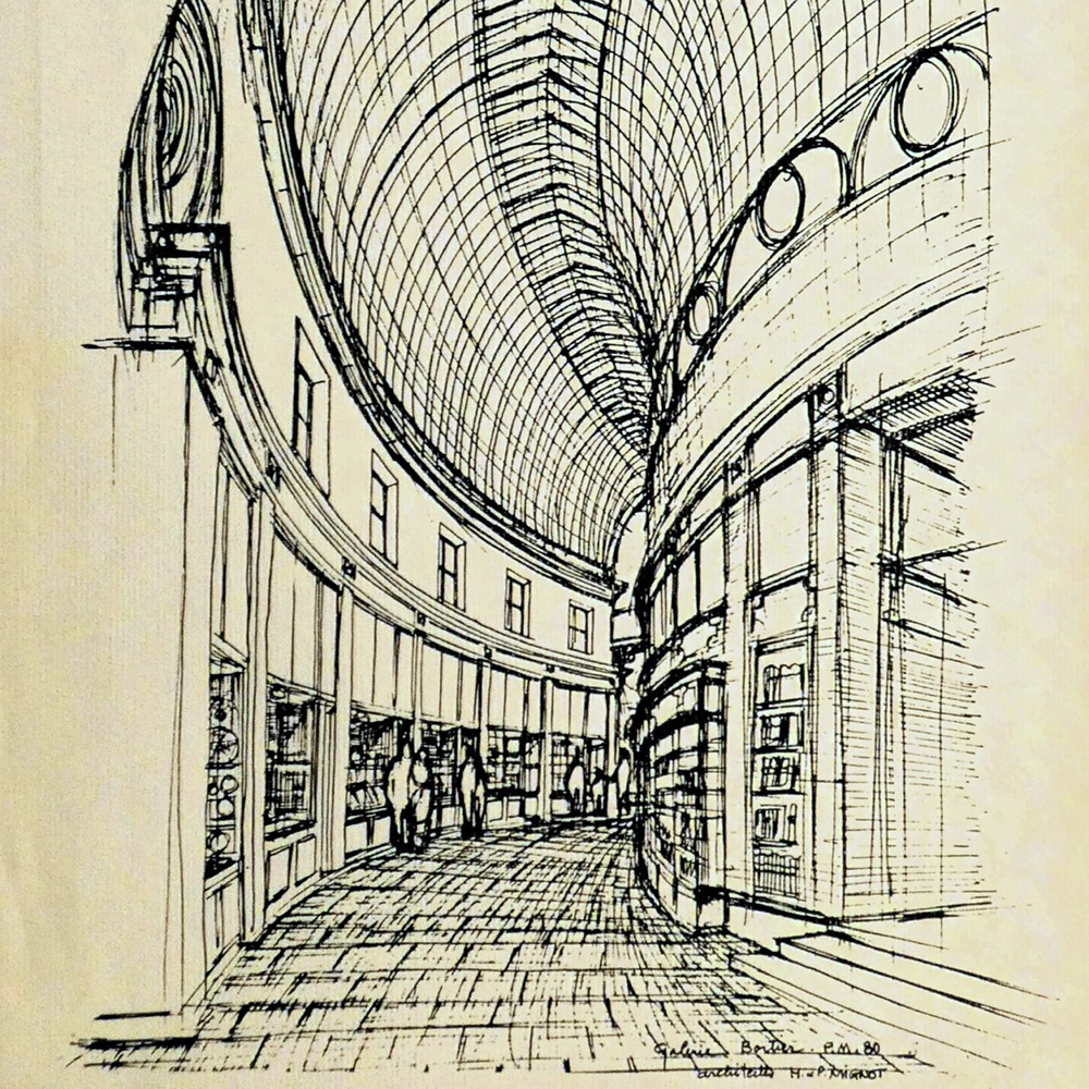 Mignot Bortier Galerie Dessin encre verrière libraires