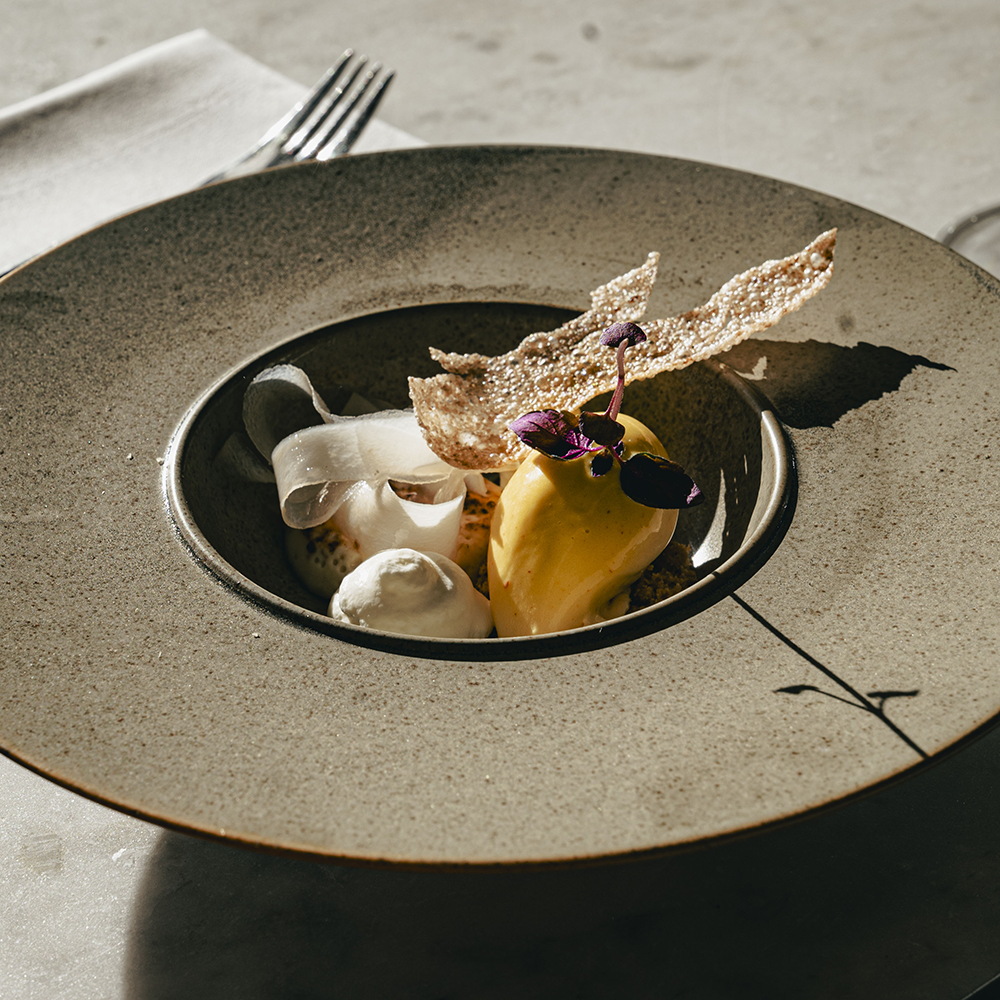 Restaurant Albert brussels gastronomic plate