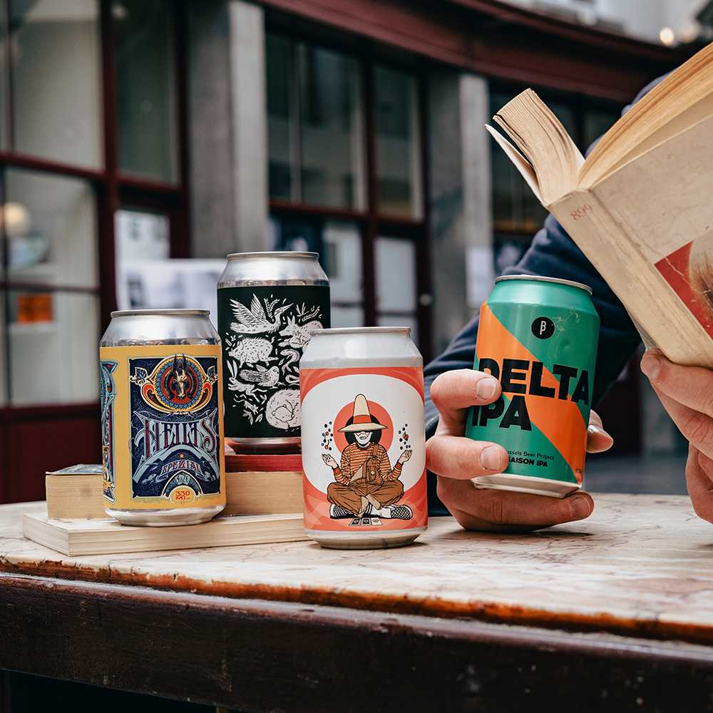 Taproom belgian craftsman beers Brussels Bortier Gallery