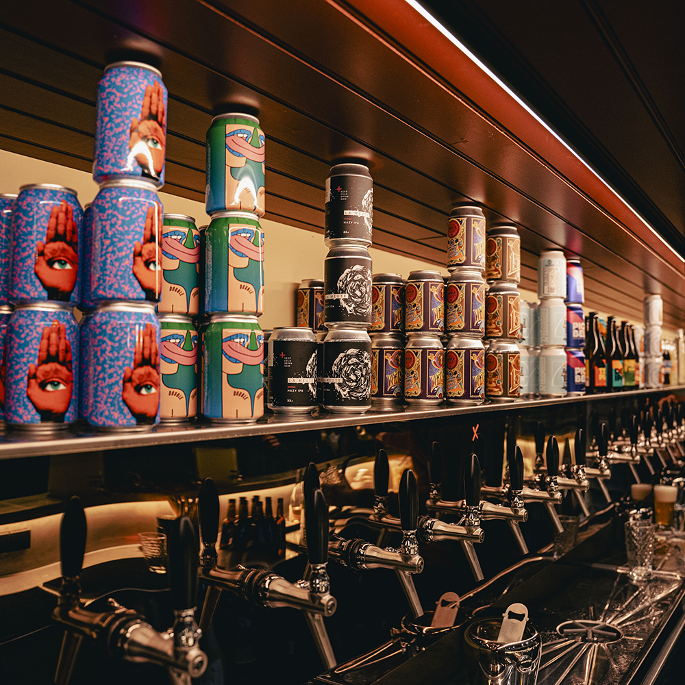 Taproom belgian local beers Brussels Bortier Gallery